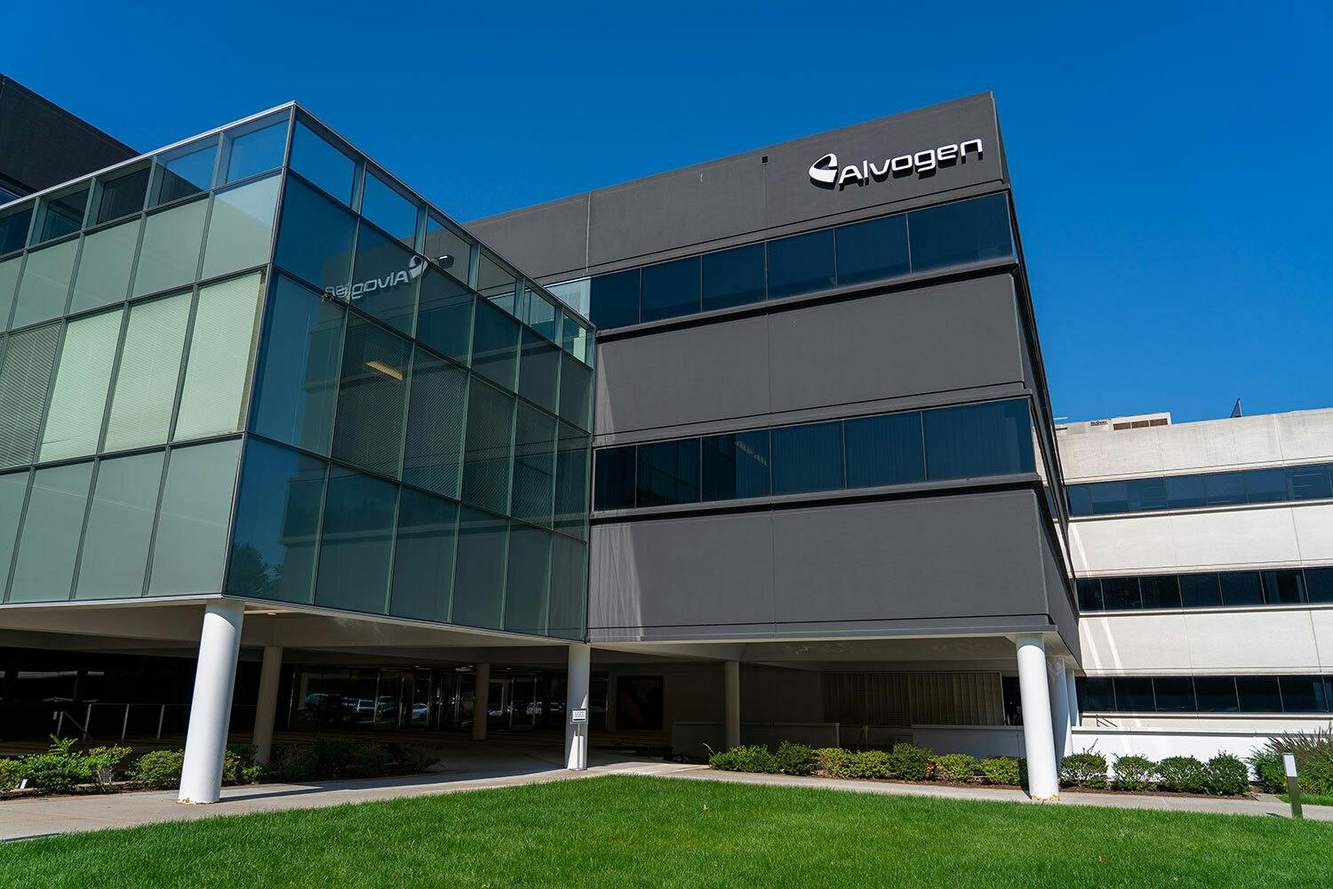 Alvogen pharmaceutical manufacturing building