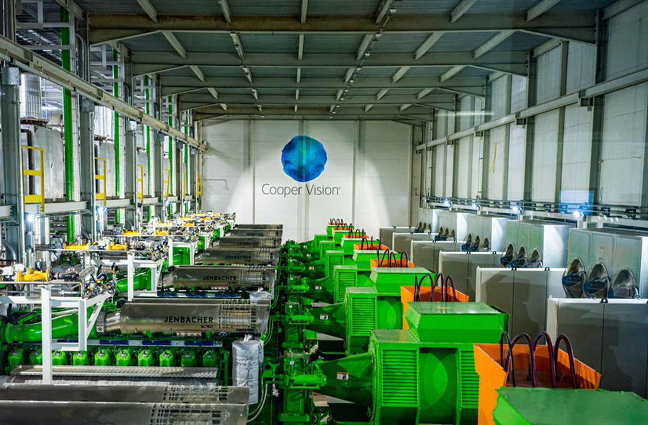 CooperVision production facility and equipment in Puerto Rico