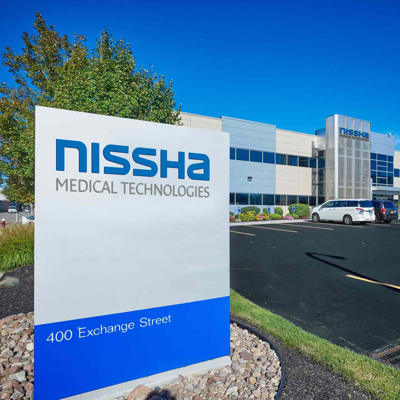Nissha Medical Technologies headquarters building in Buffalo