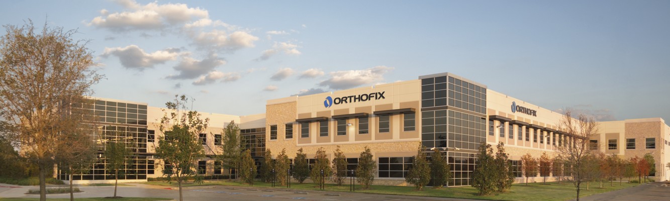 Orthofix headquarters building in Lewisville, Texas